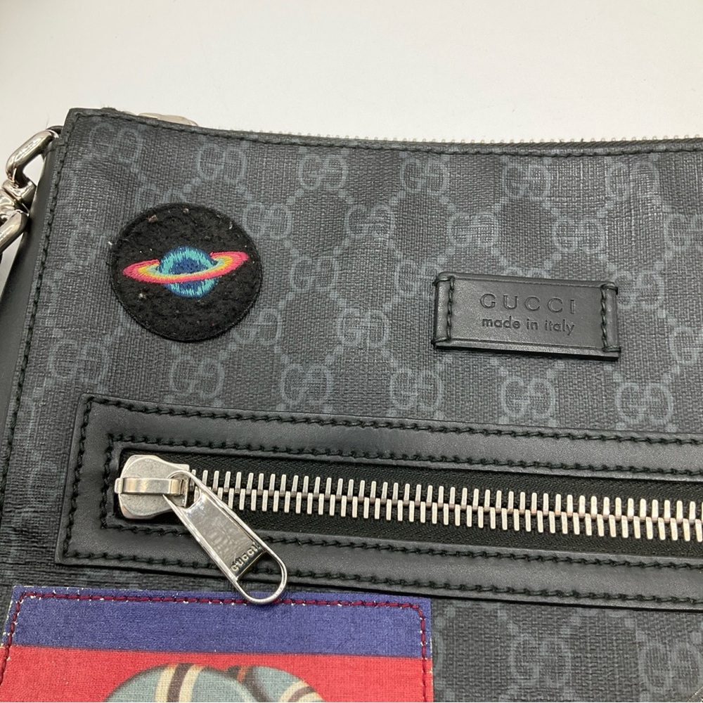 Gucci GG Night Supreme Courrier Flat Messenger Bag - Picture 6 of 15